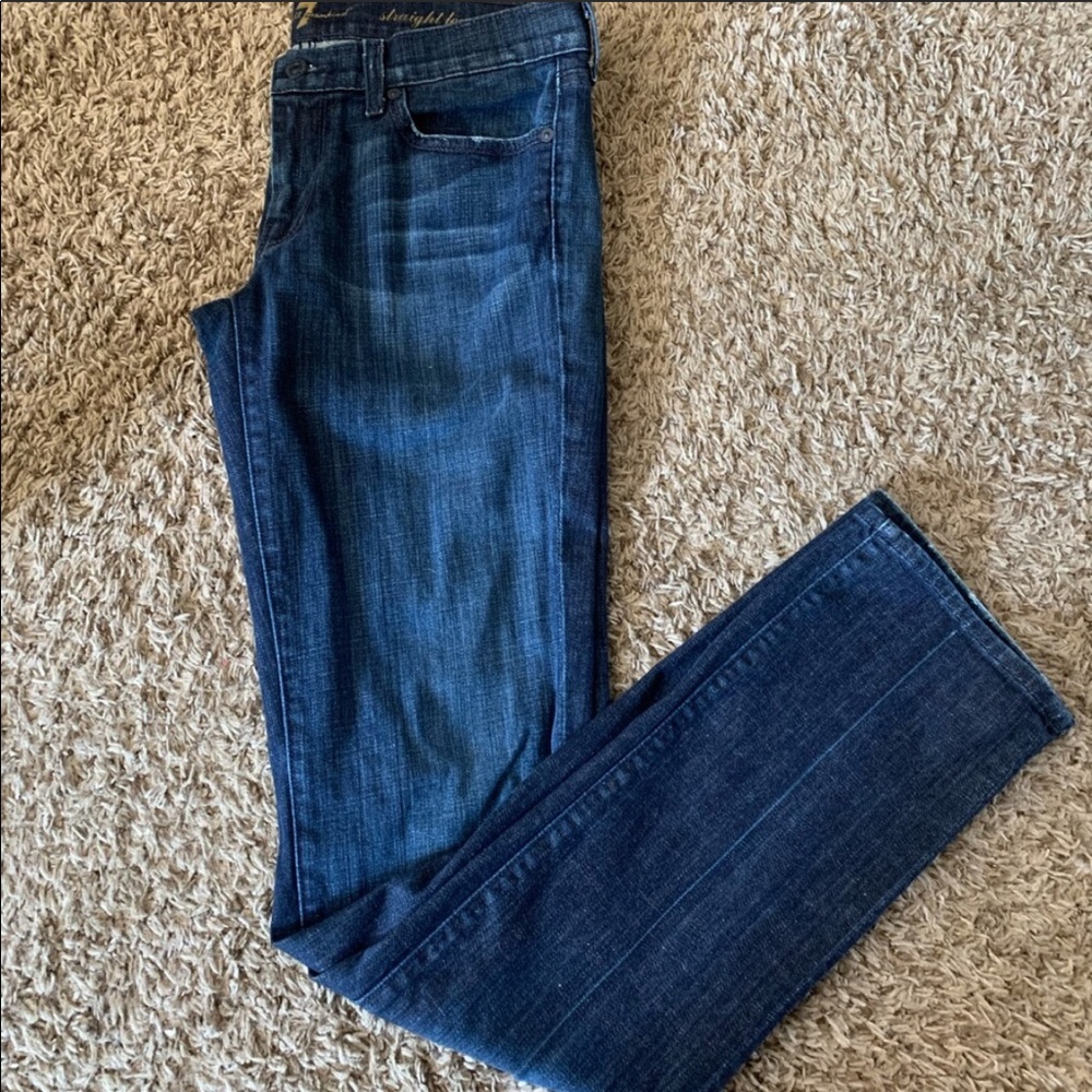 7 for all mankind sz: 30 straight leg